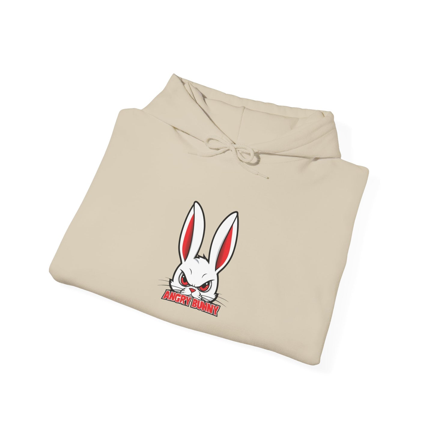 "ANGRY BUNNY" Hooded Sweatshirt – Streetwear