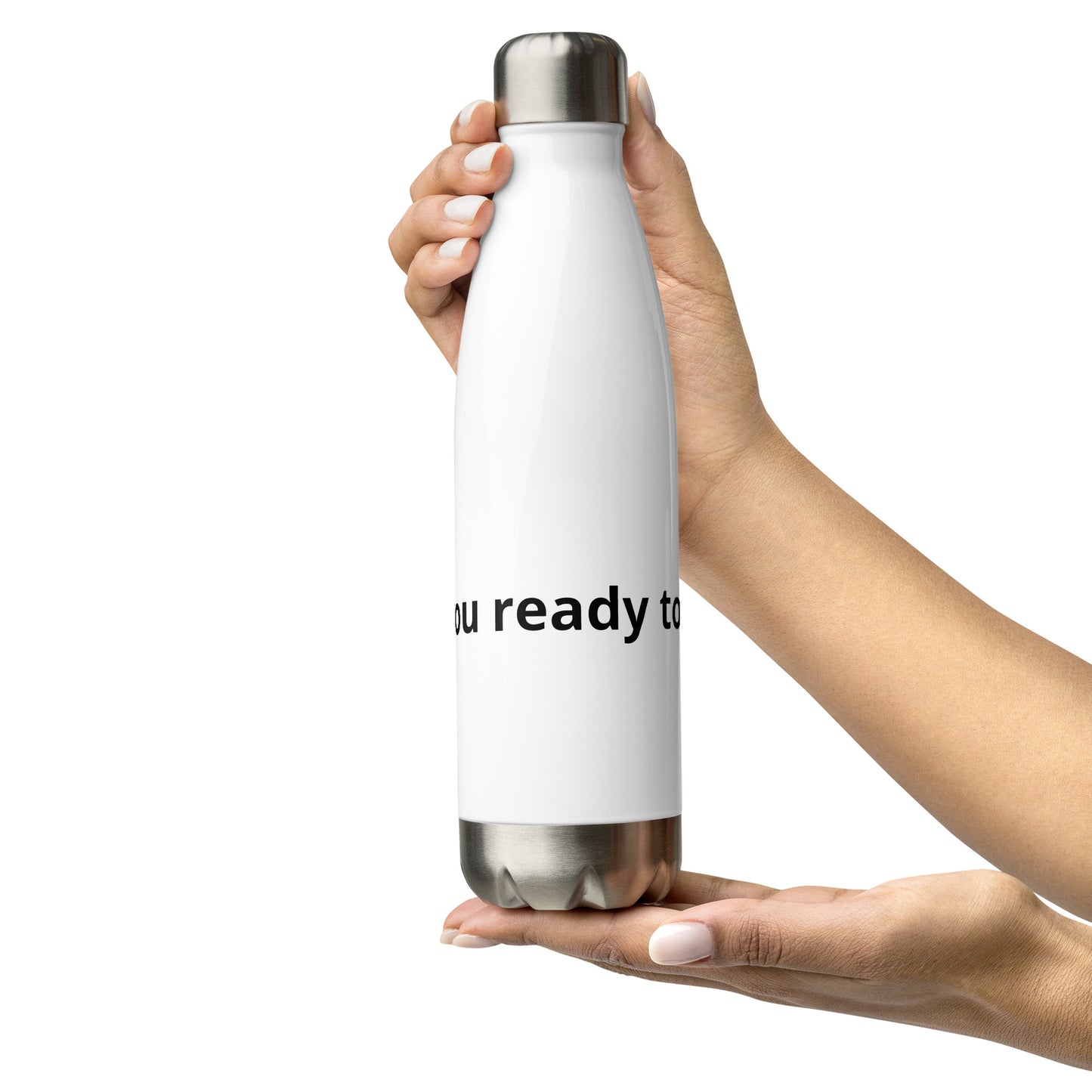 Stainless steel water bottle