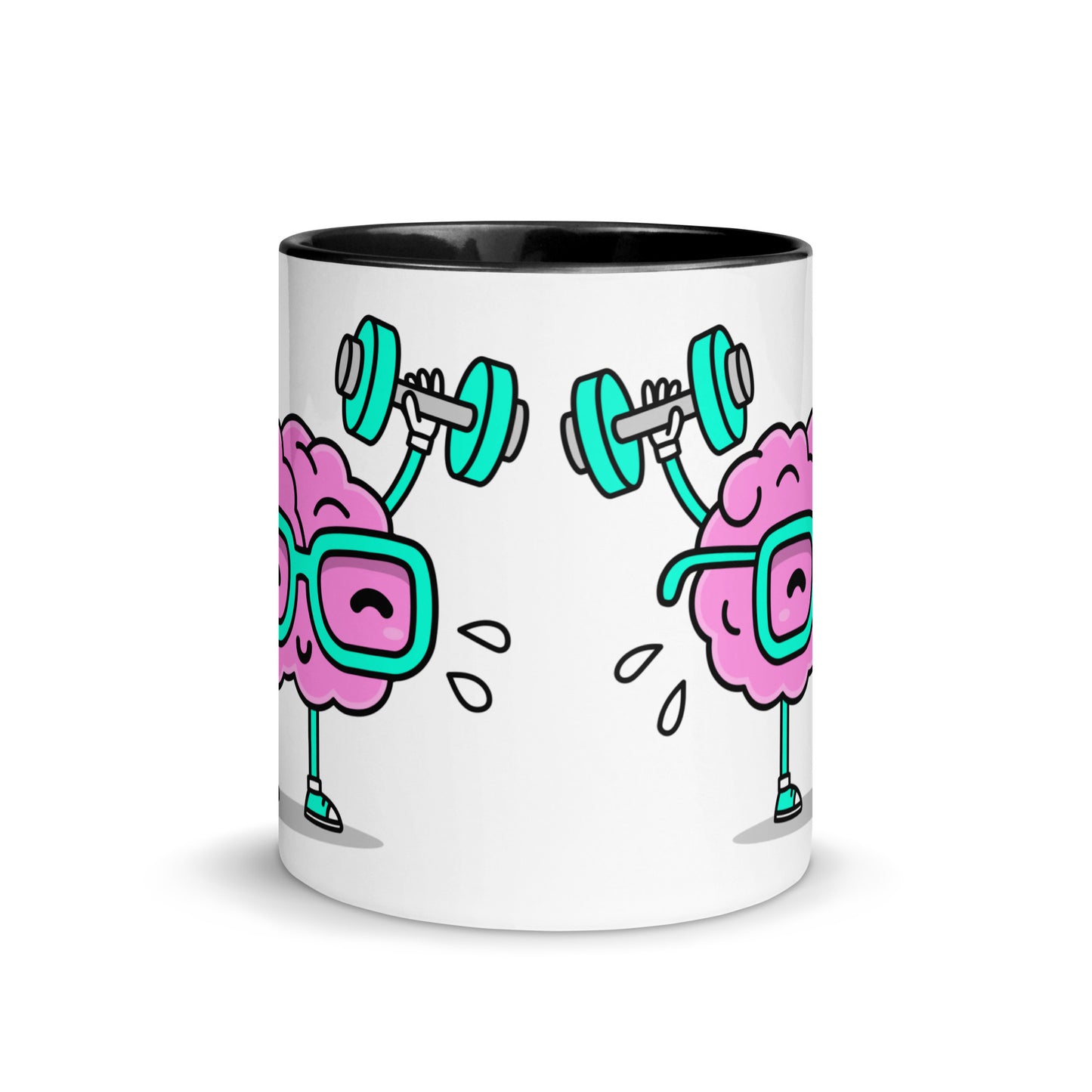 Mug with Color Inside "Brainz"