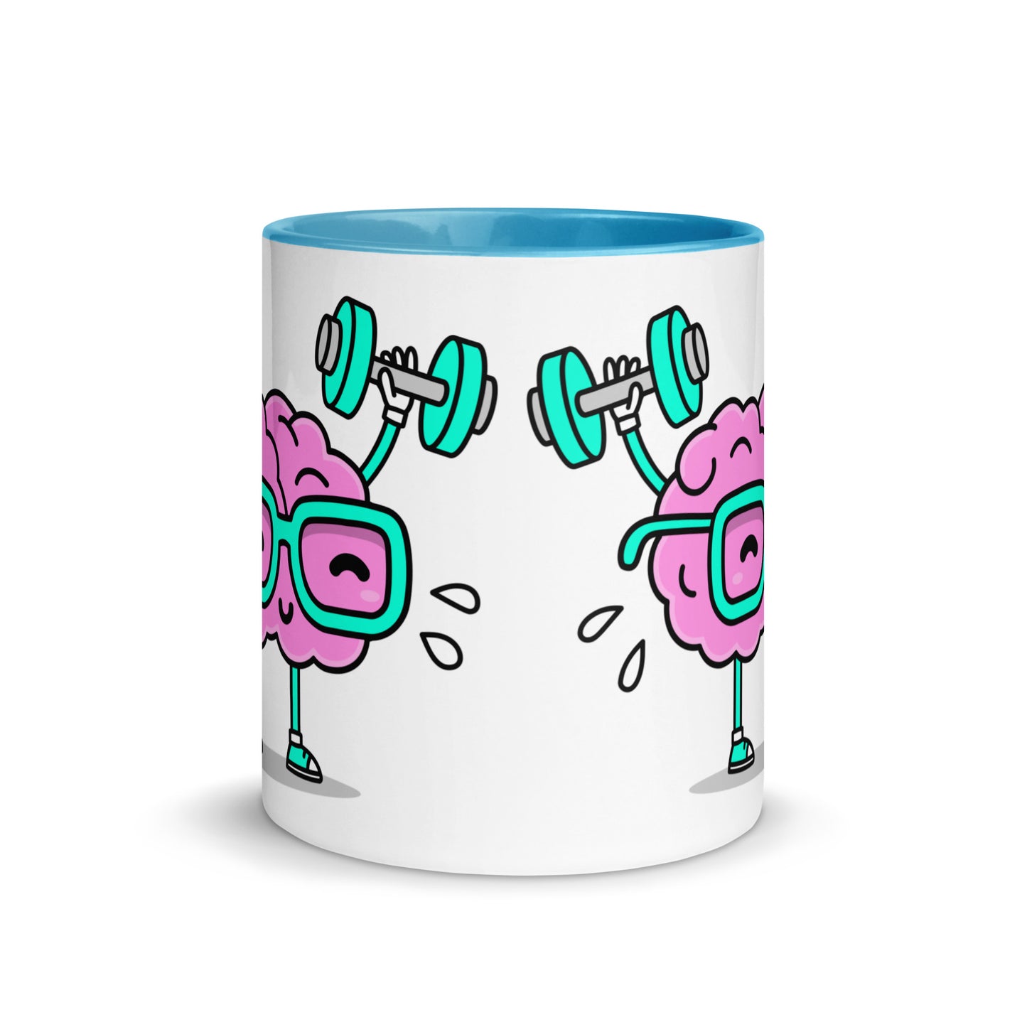 Mug with Color Inside "Brainz"