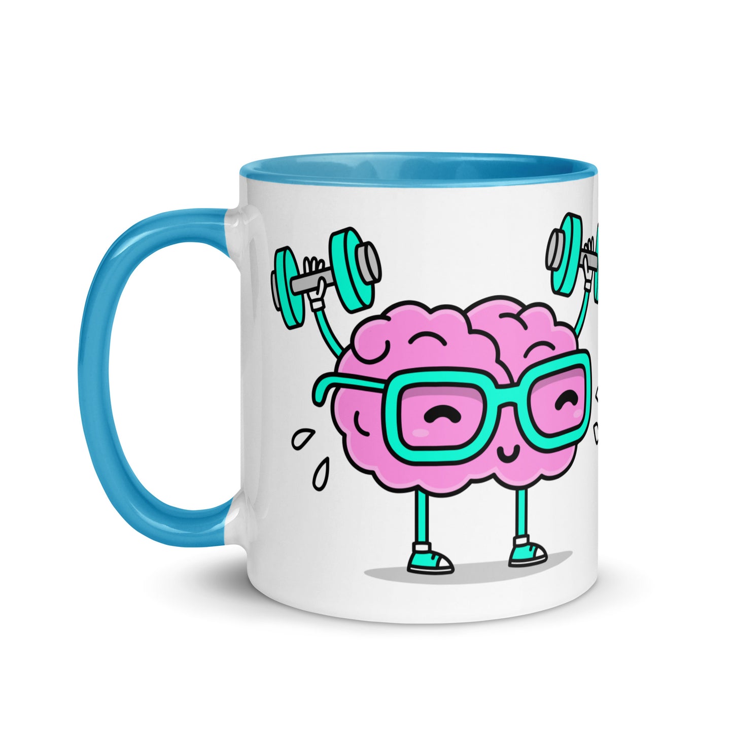 Mug with Color Inside "Brainz"