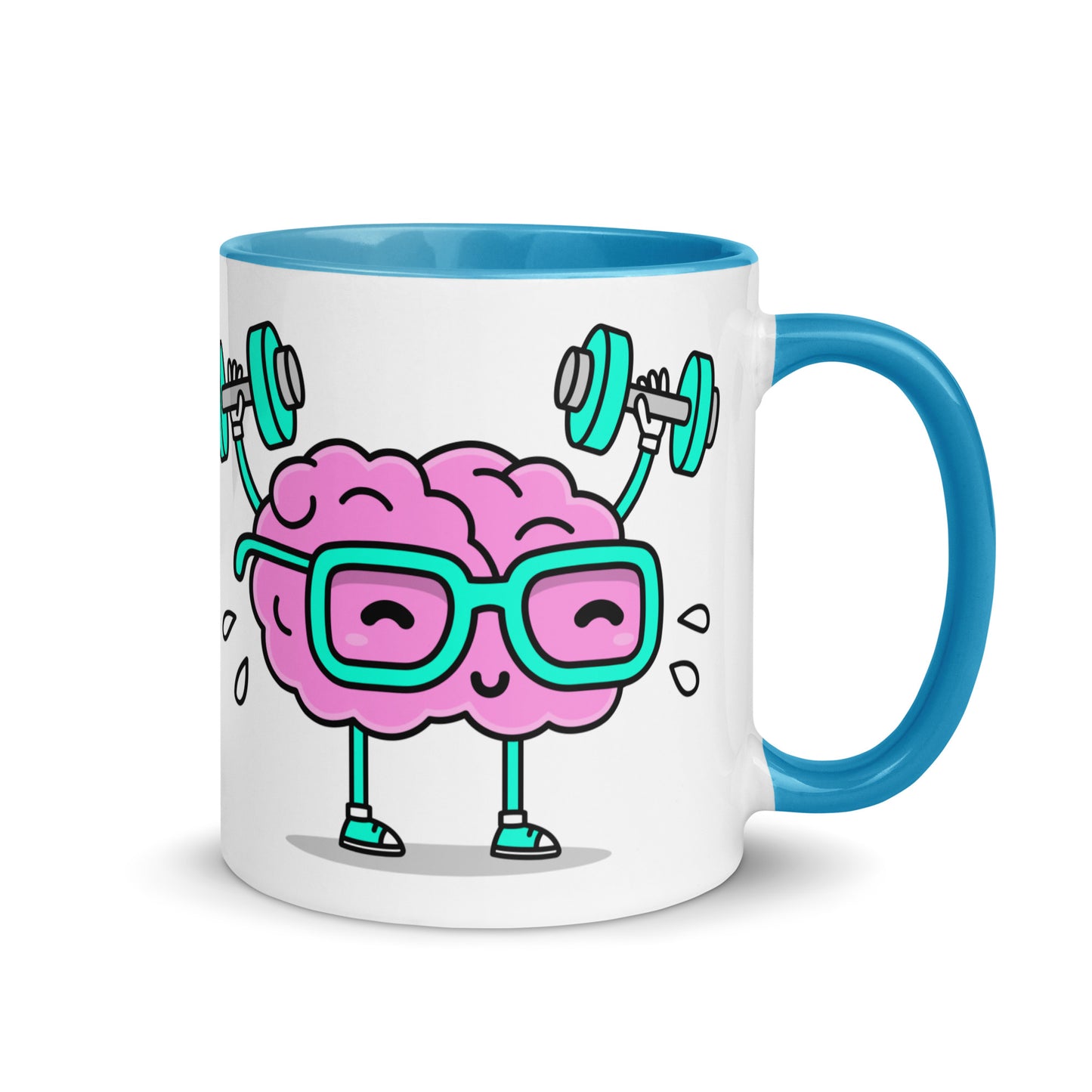 Mug with Color Inside "Brainz"