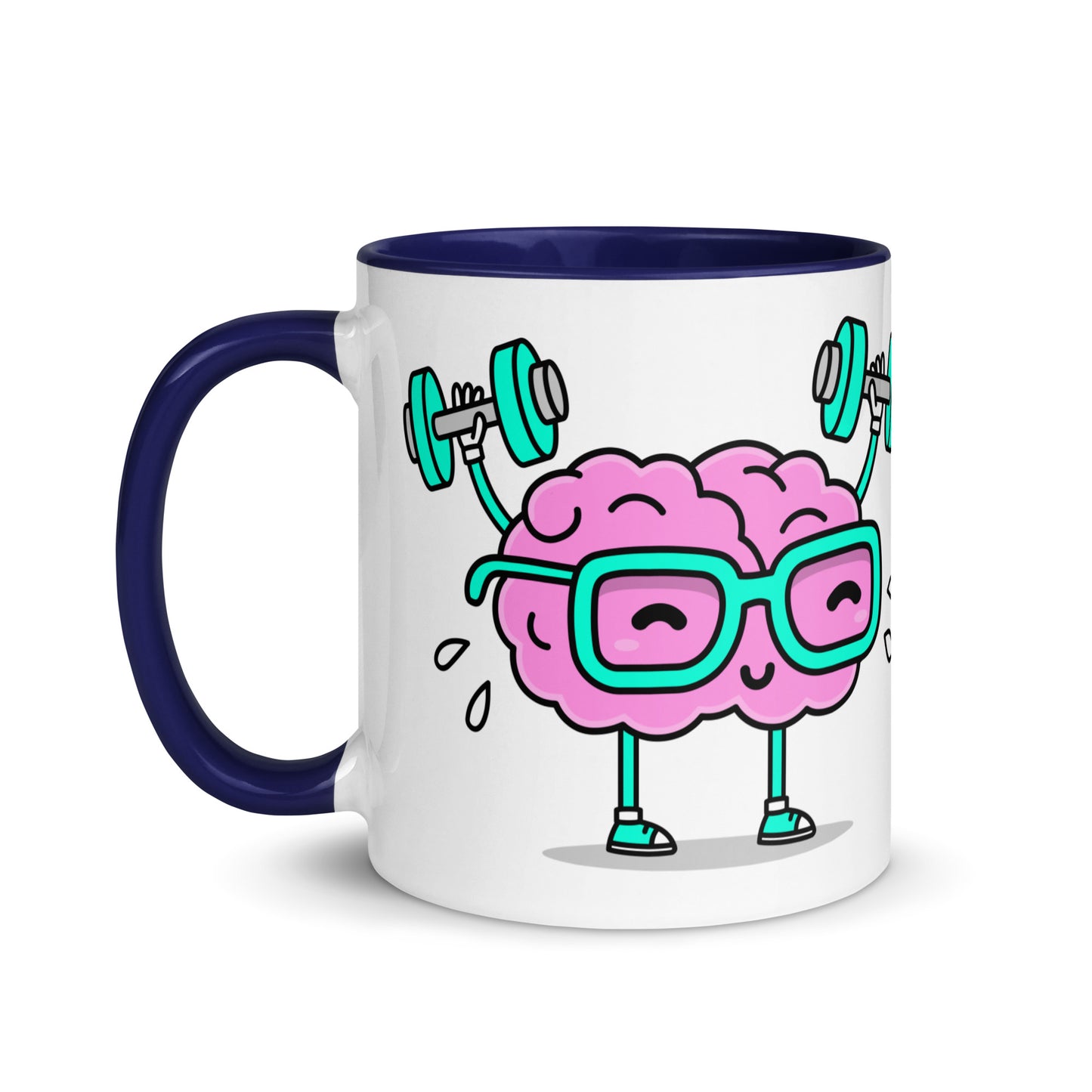 Mug with Color Inside "Brainz"