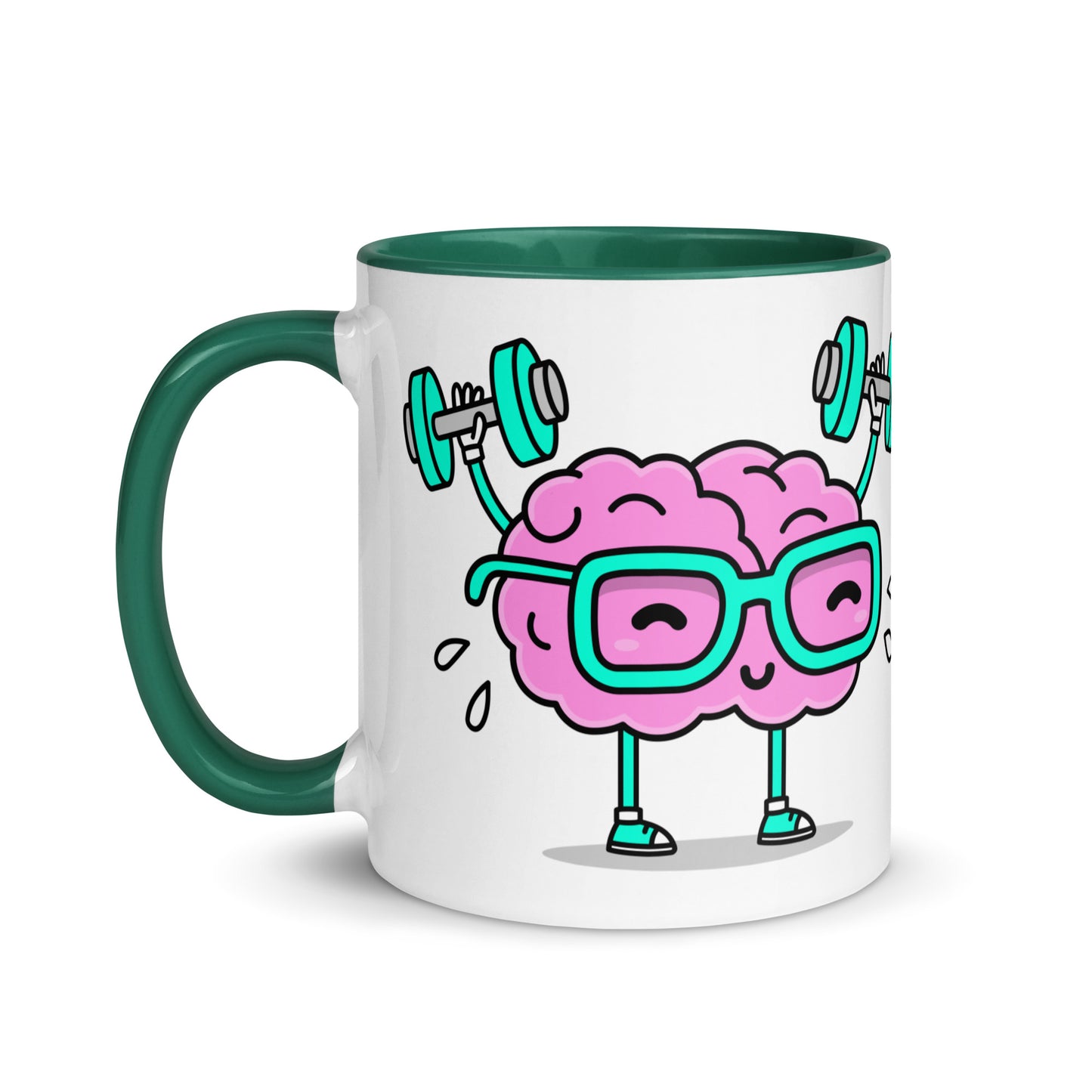 Mug with Color Inside "Brainz"