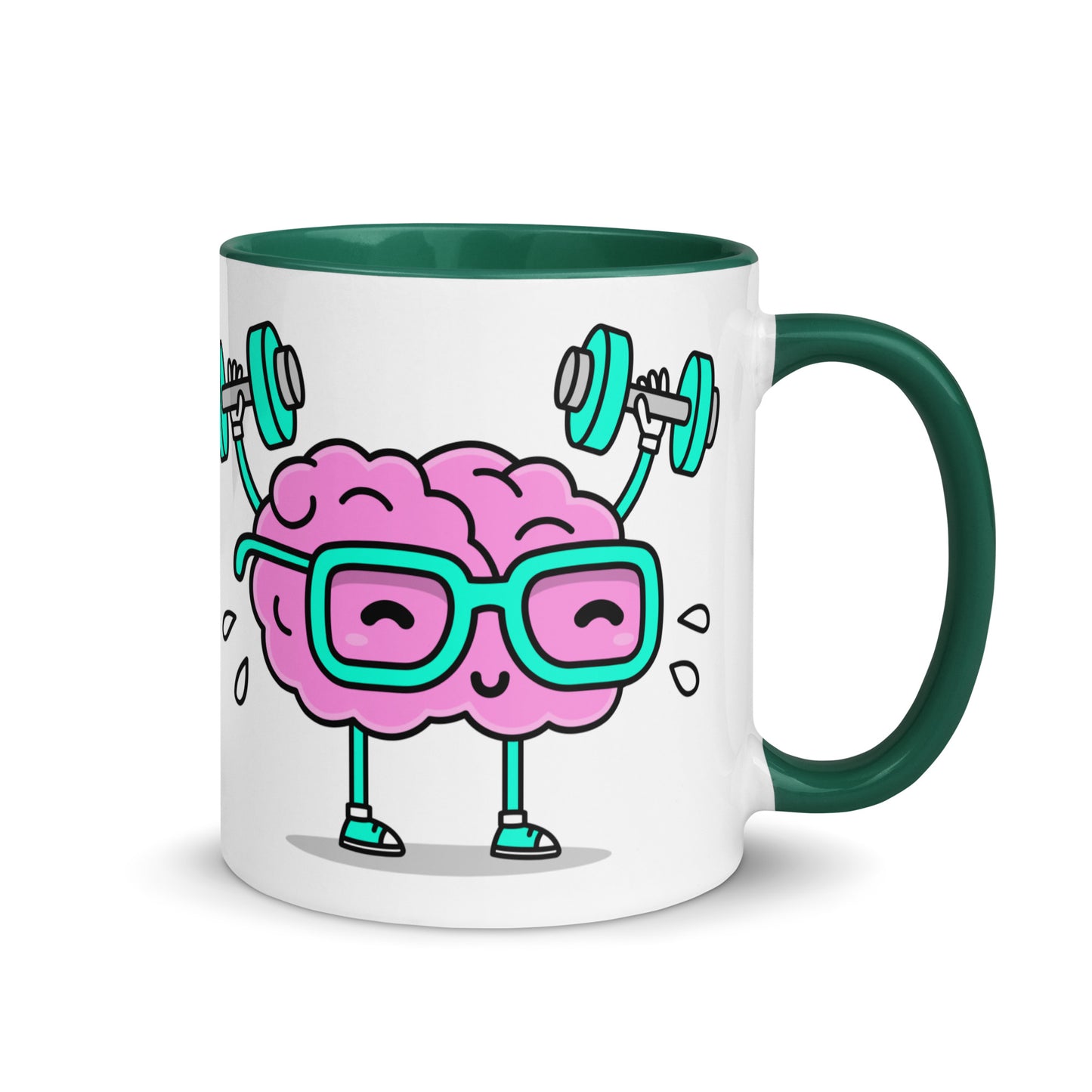 Mug with Color Inside "Brainz"