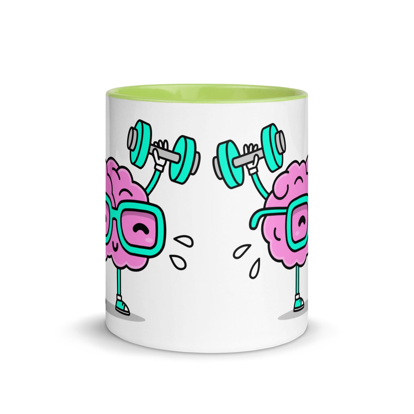 Mug with Color Inside "Brainz"