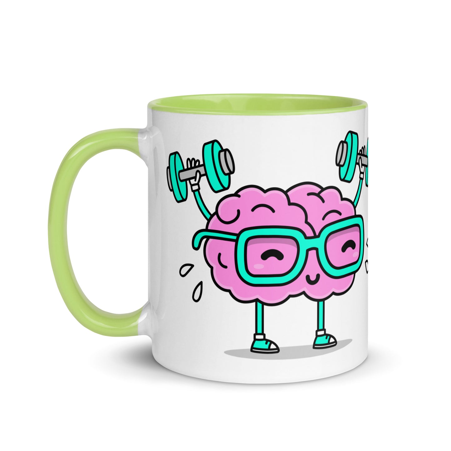 Mug with Color Inside "Brainz"