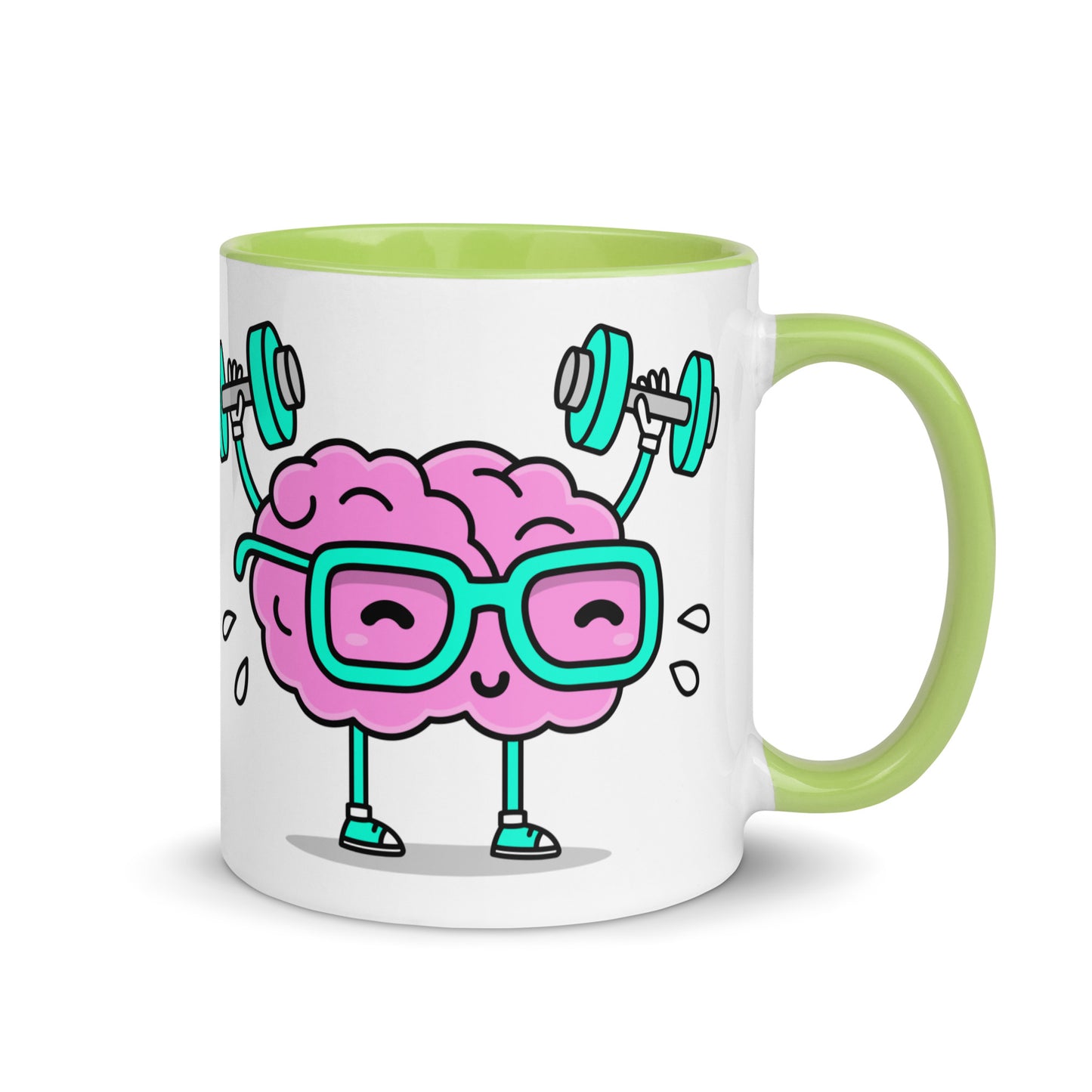 Mug with Color Inside "Brainz"