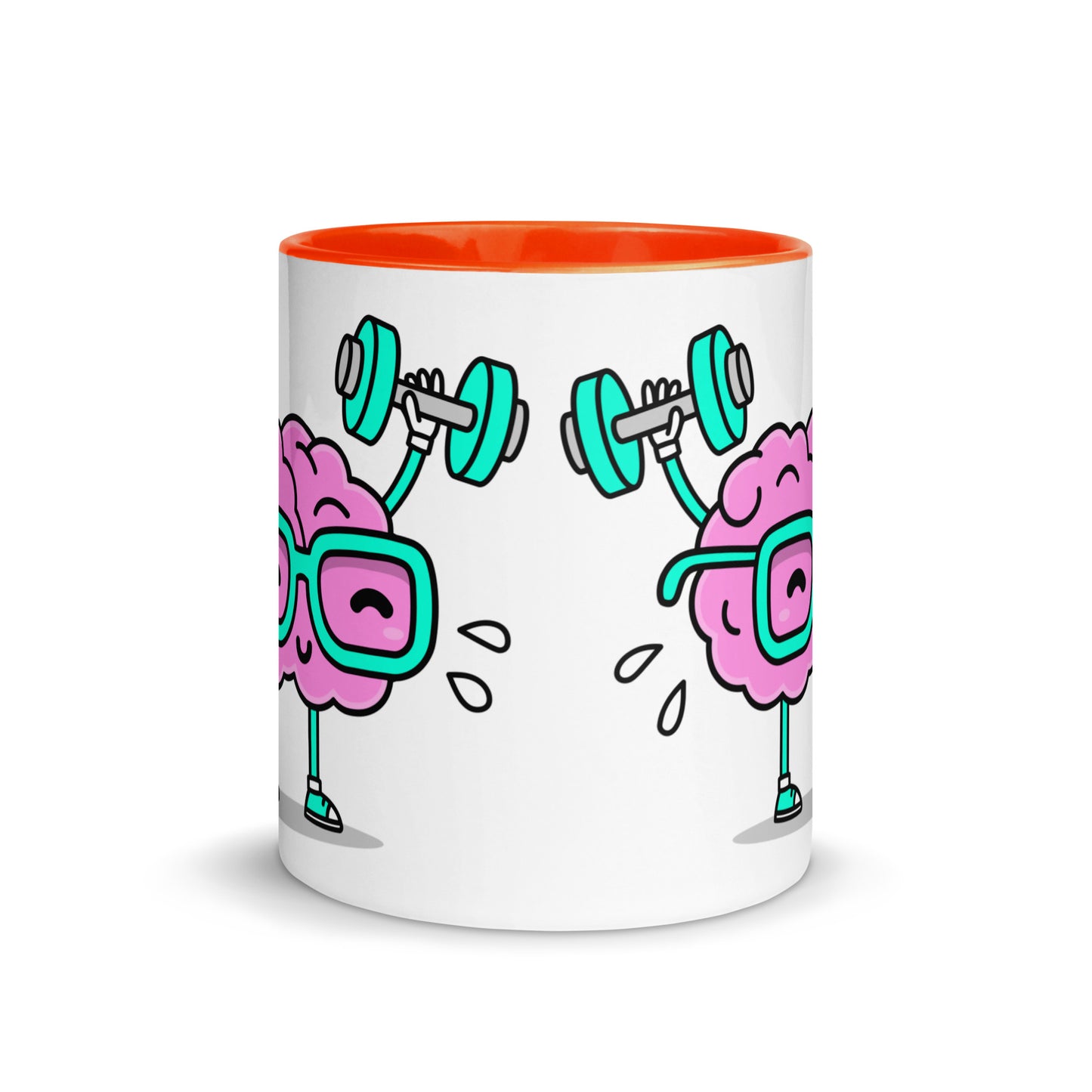 Mug with Color Inside "Brainz"