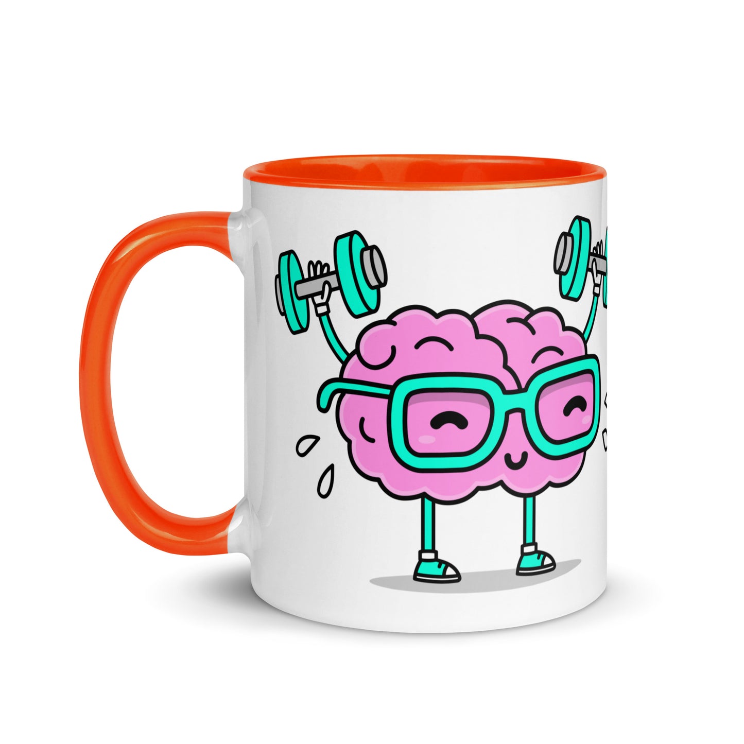 Mug with Color Inside "Brainz"