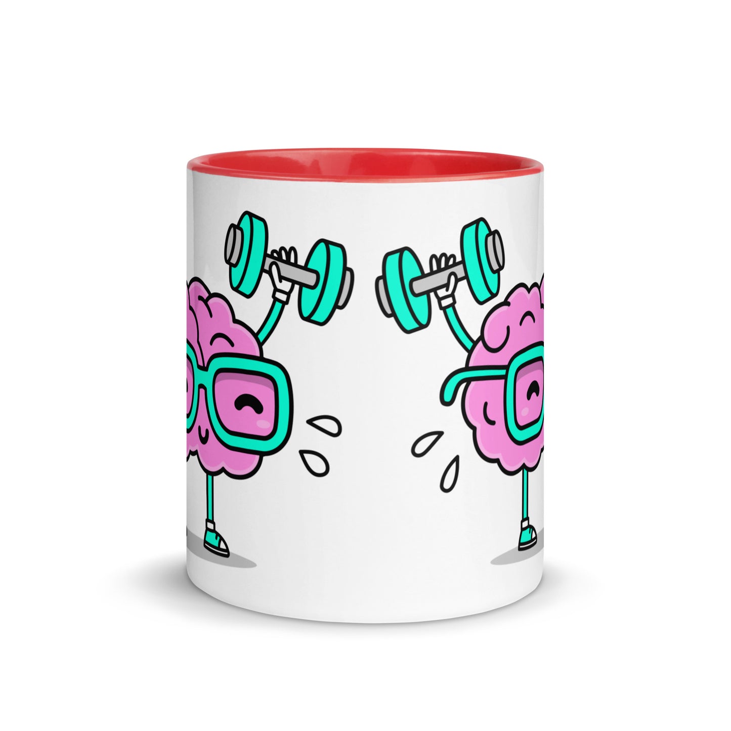 Mug with Color Inside "Brainz"