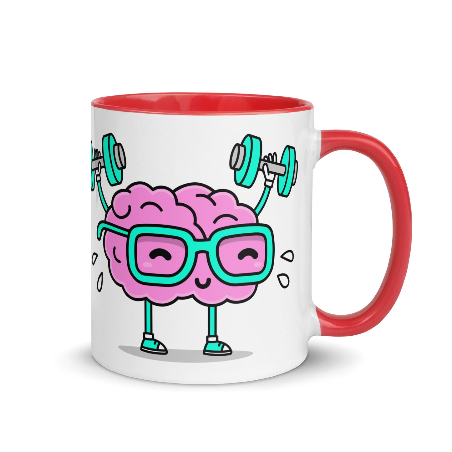 Mug with Color Inside "Brainz"