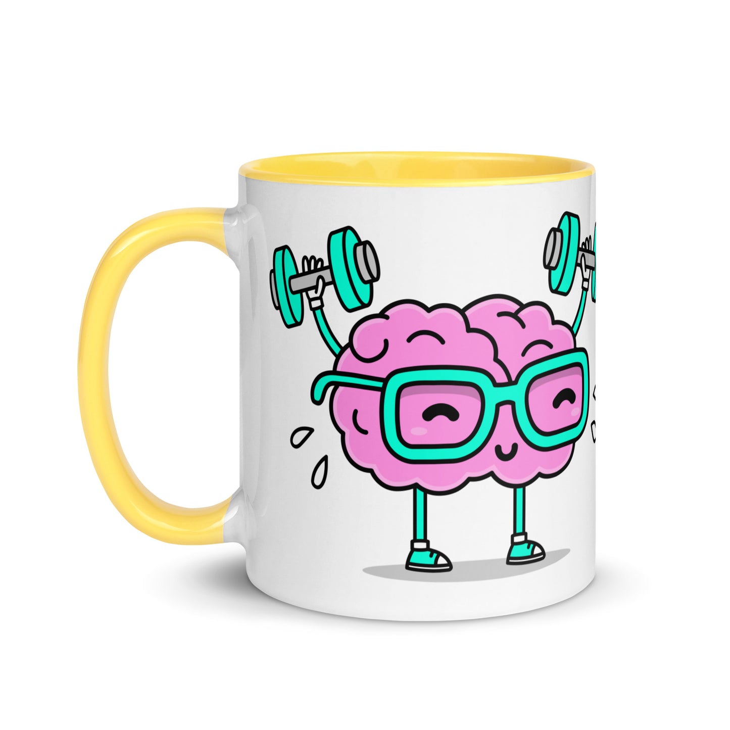 Mug with Color Inside "Brainz"