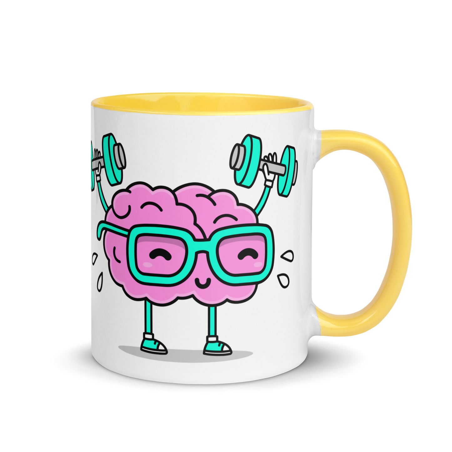 Mug with Color Inside "Brainz"